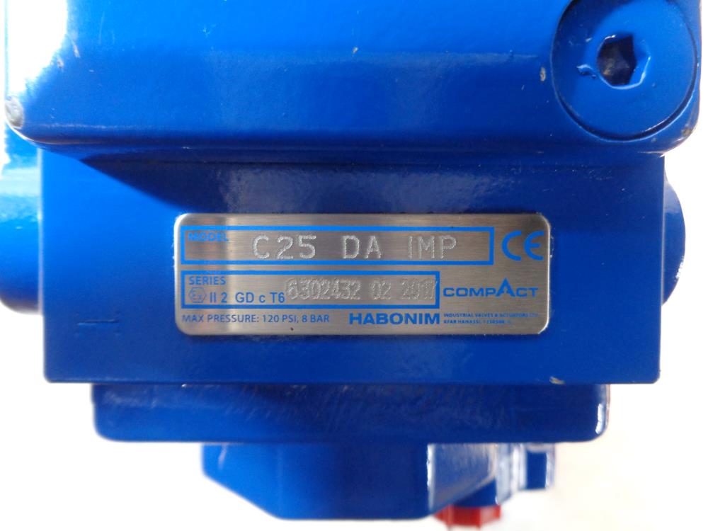 Habonim CompAct Pneumatic Actuator C25-DA-IMP